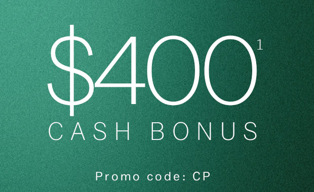 $400 Cash Bonus